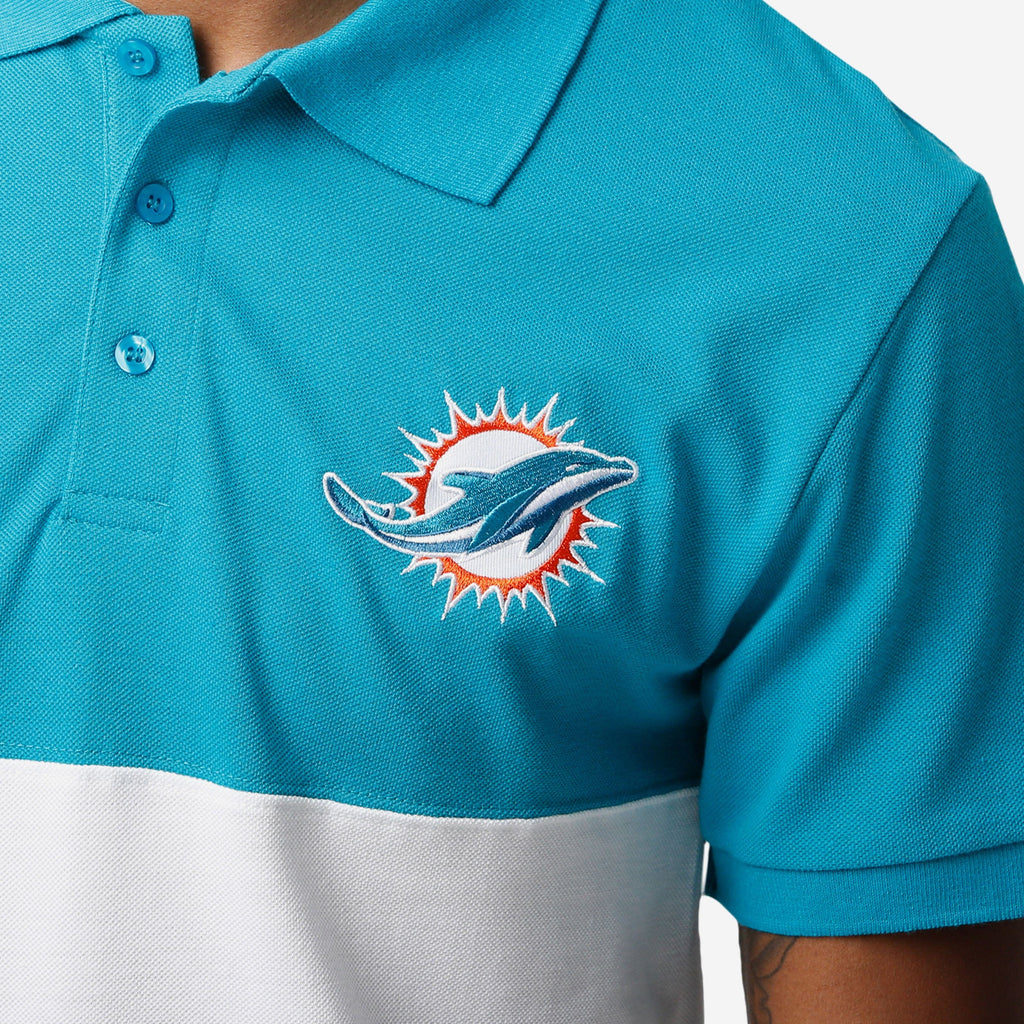 Miami Dolphins Rugby Scrum Polo FOCO