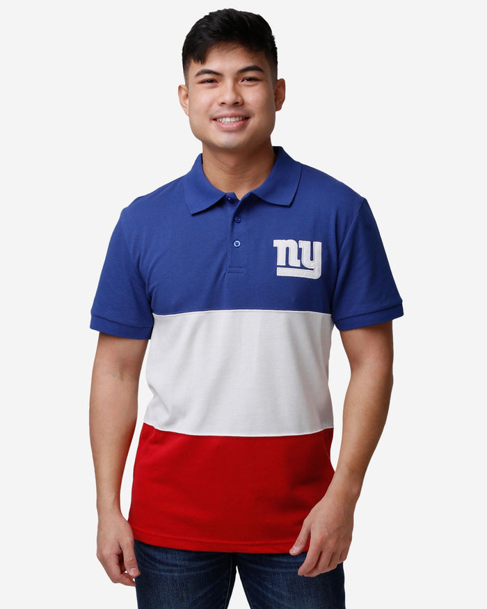 New York Giants Rugby Scrum Polo FOCO S - FOCO.com