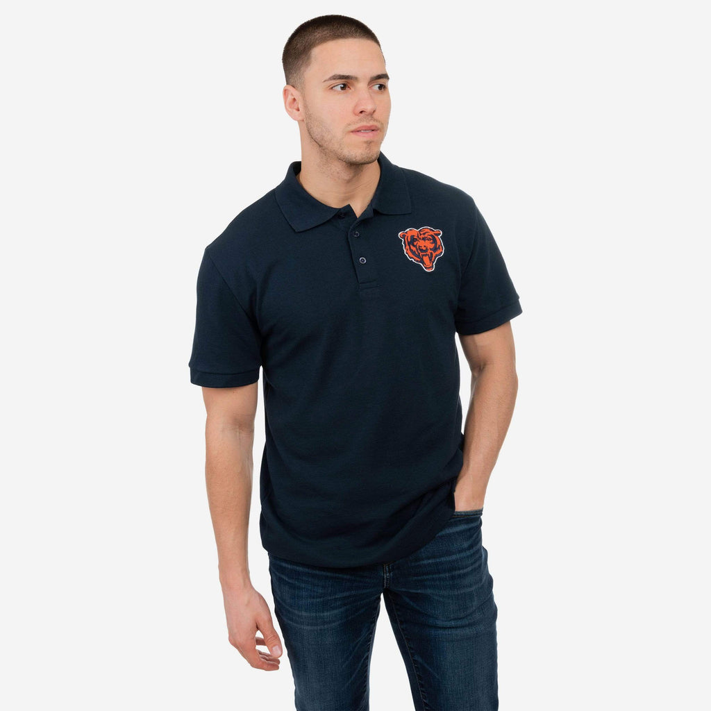 Chicago Bears Casual Color Polo FOCO S - FOCO.com