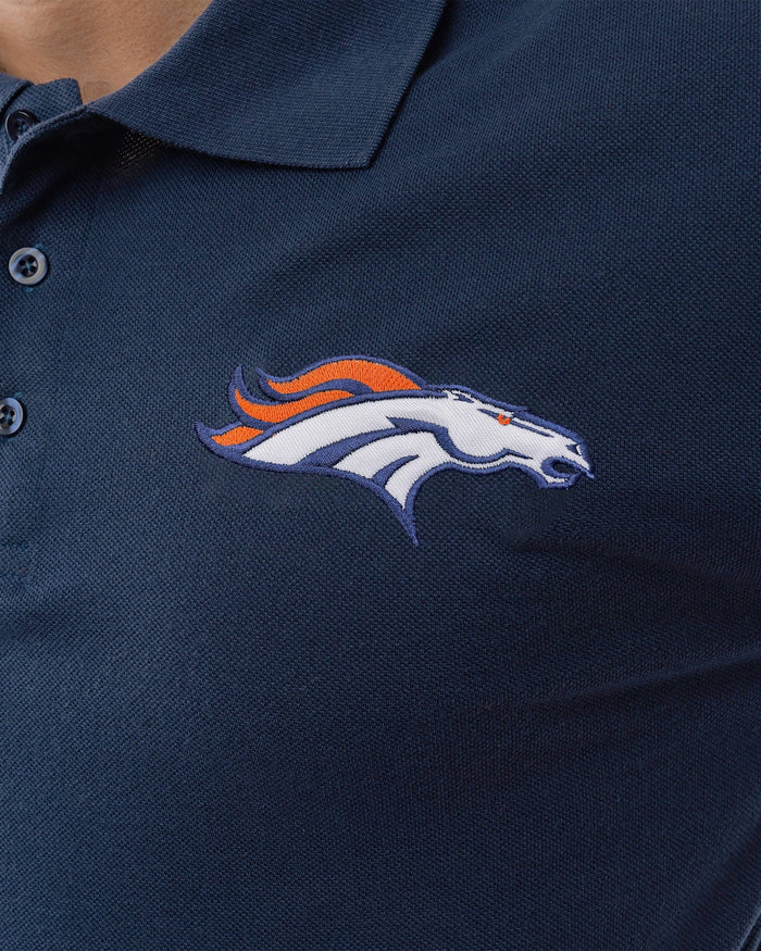 Denver Broncos Casual Color Polo FOCO - FOCO.com