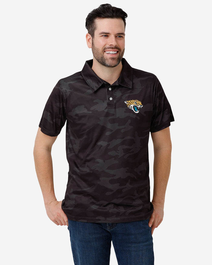 Jacksonville Jaguars Color Camo Polyester Polo FOCO S - FOCO.com