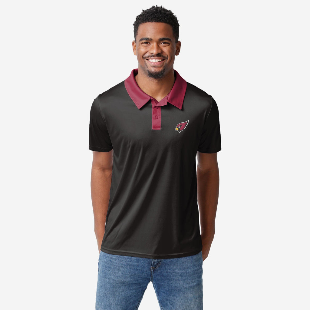 Arizona Cardinals Nightcap Polyester Polo FOCO S - FOCO.com