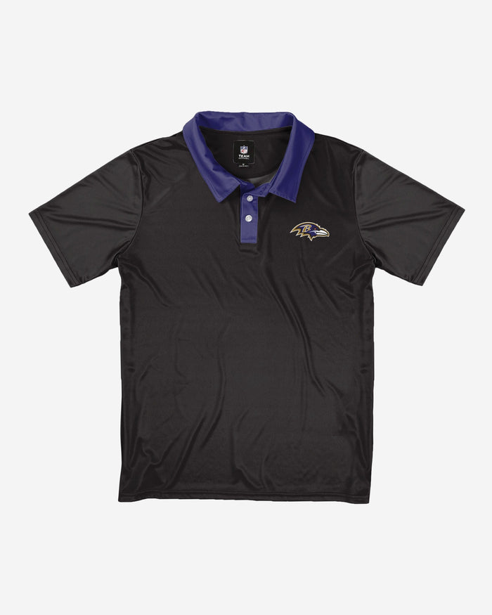 Baltimore Ravens Nightcap Polyester Polo FOCO - FOCO.com