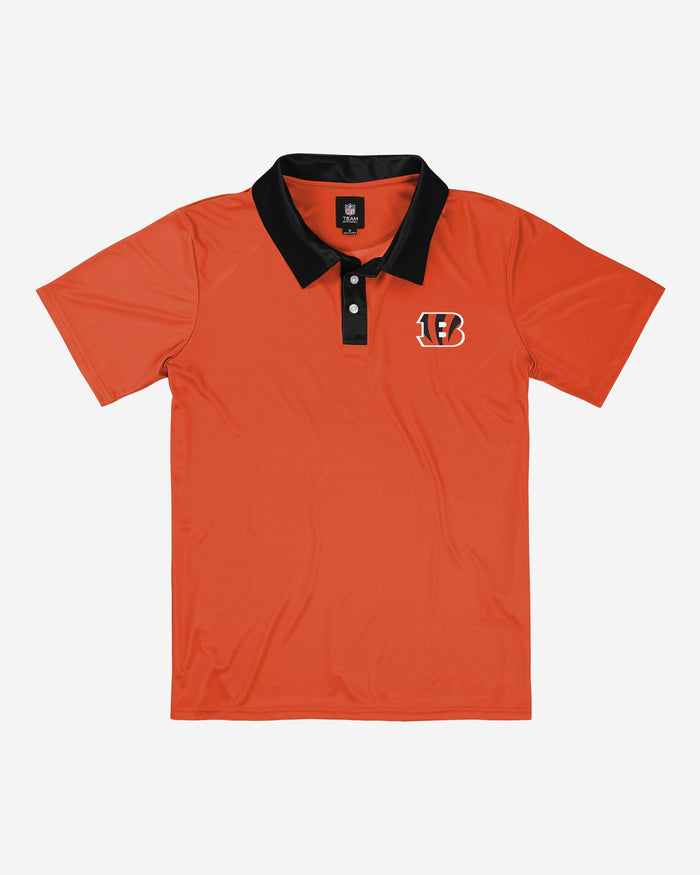 Cincinnati Bengals Nightcap Polyester Polo FOCO - FOCO.com