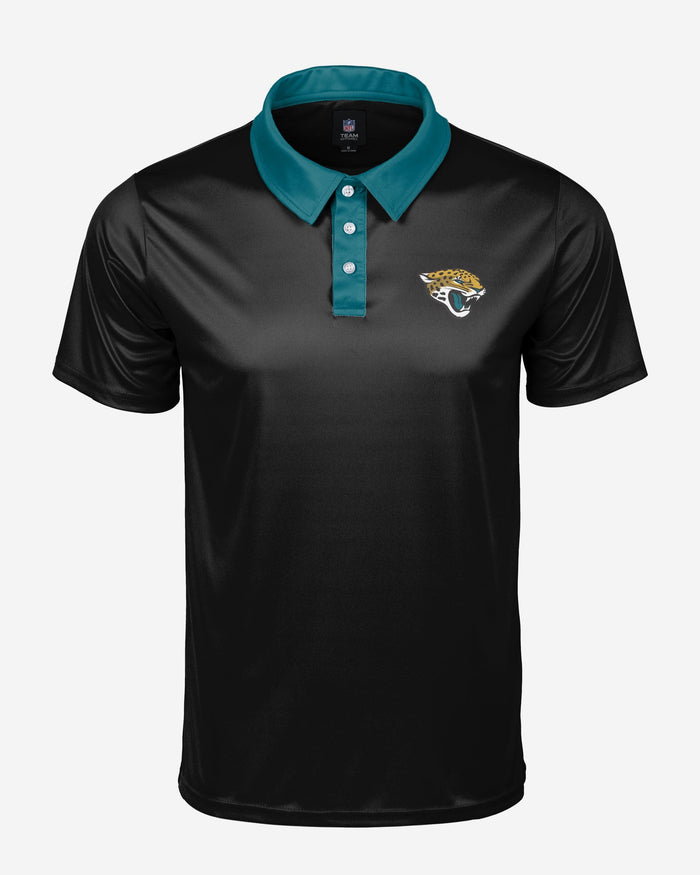 Jacksonville Jaguars Nightcap Polyester Polo FOCO - FOCO.com