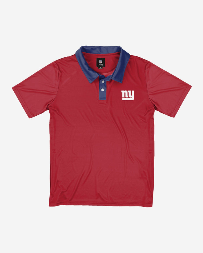 New York Giants Nightcap Polyester Polo FOCO - FOCO.com