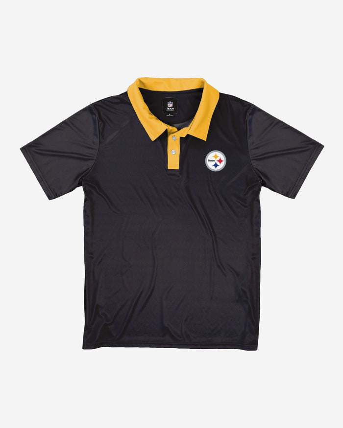 Pittsburgh Steelers Workday Warrior Polyester Polo FOCO - FOCO.com