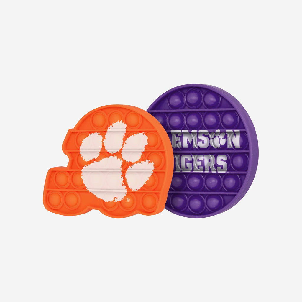 Clemson Tigers 2 Pack Helmet & Circle Push-Itz Fidget FOCO - FOCO.com