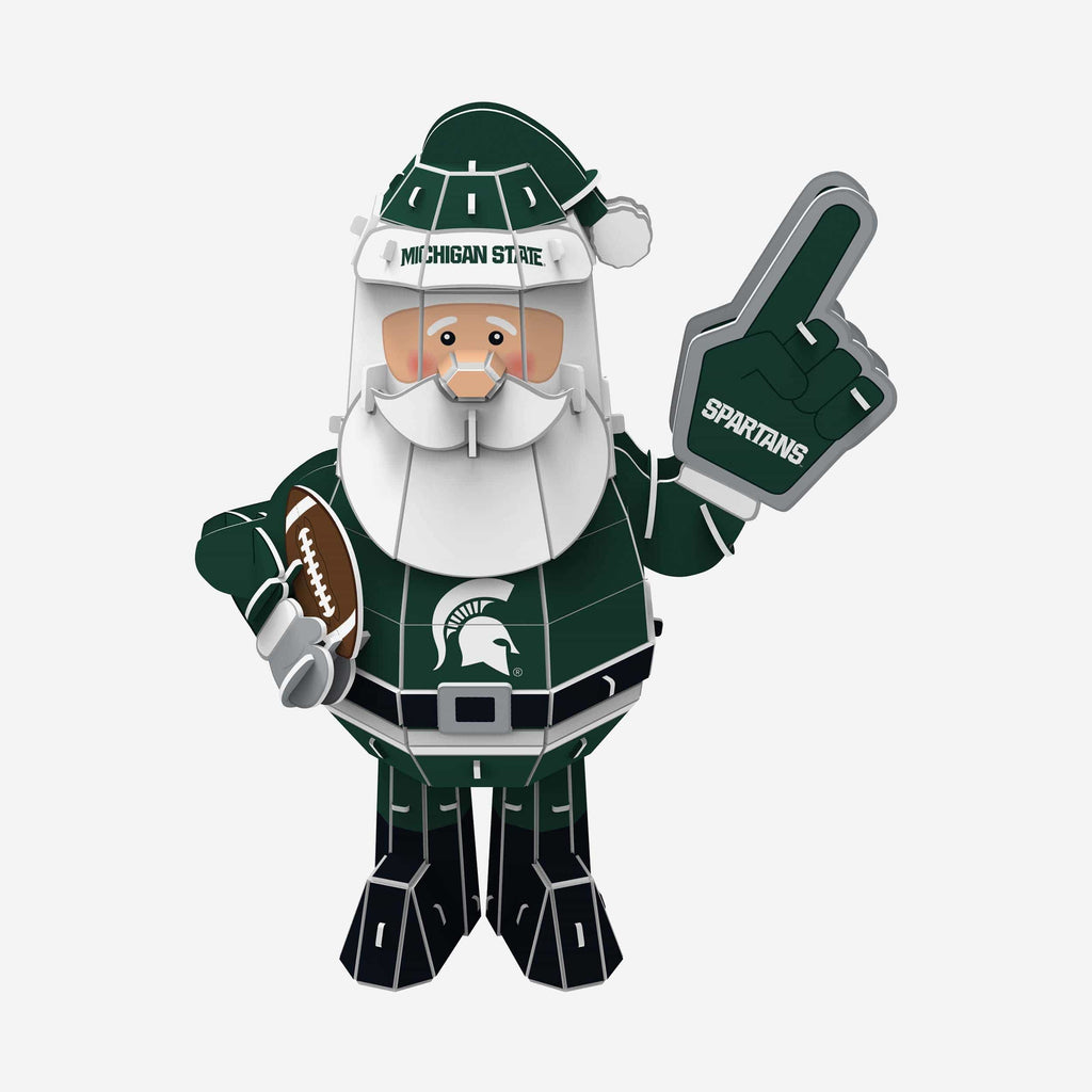 Michigan State Spartans Pzlz Santa Foco