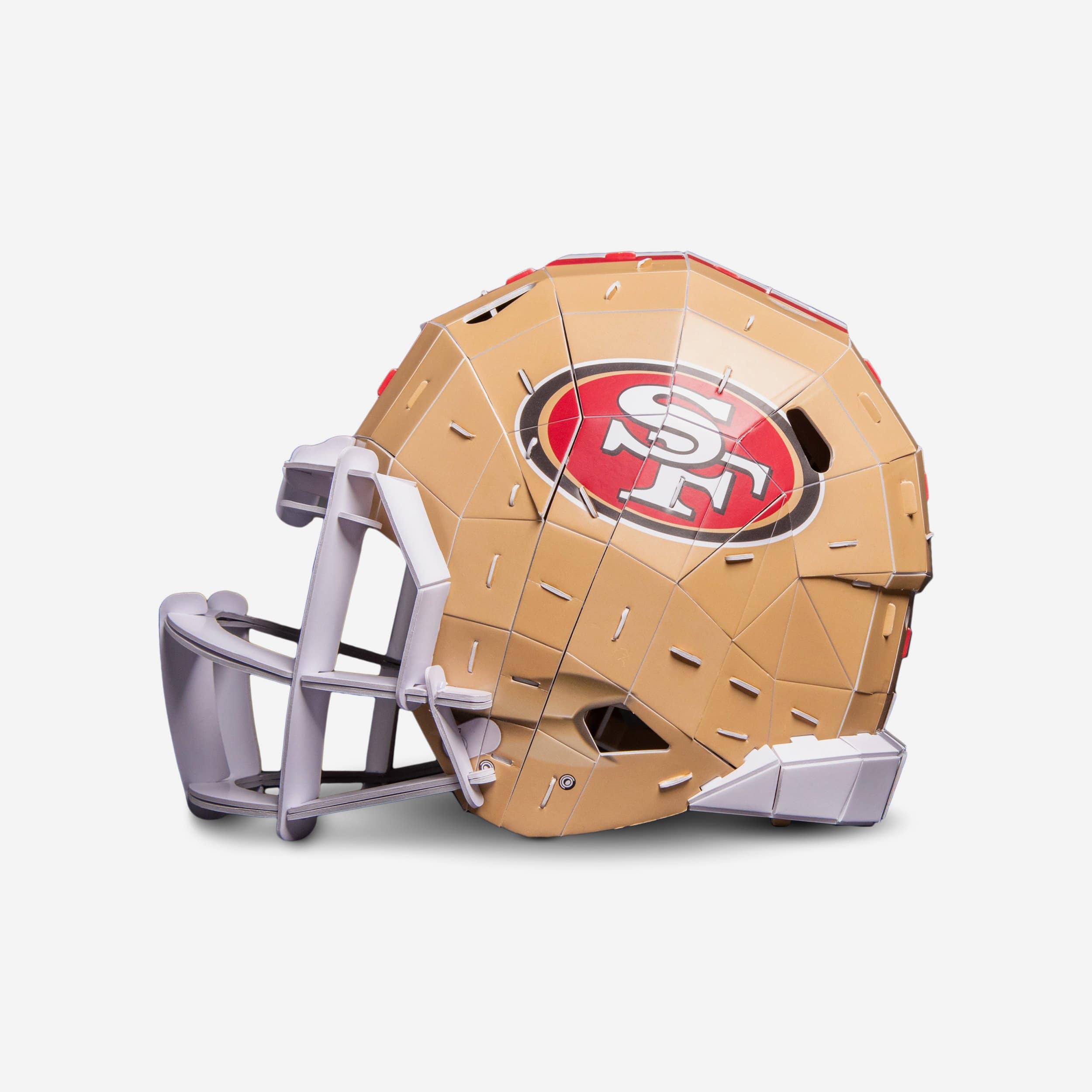 San Francisco 49ers - FOCO BRXLZ NFL Helmet Kit - Gift Idea