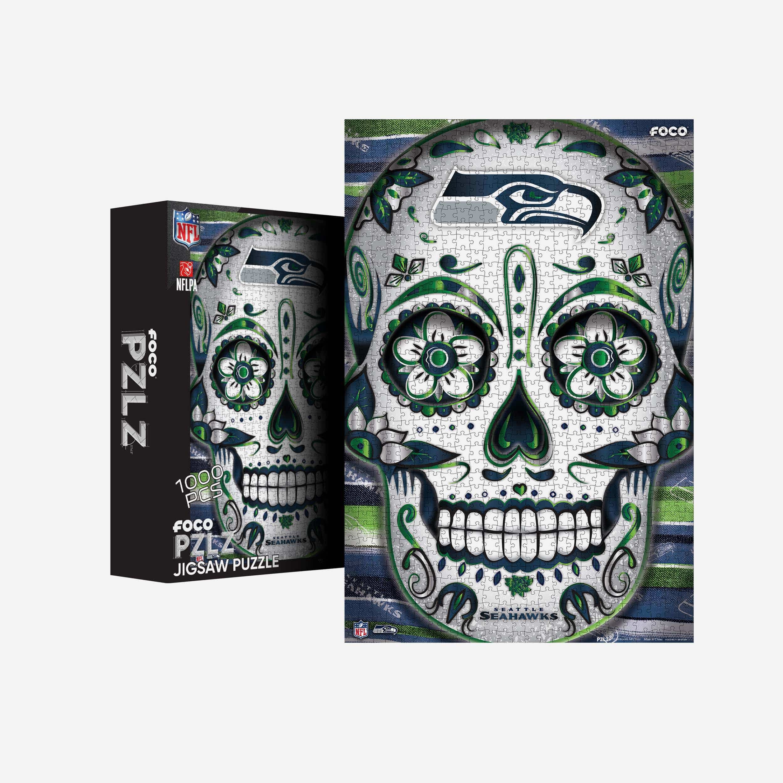 Skull Seattle Seahawks NFL Tumbler