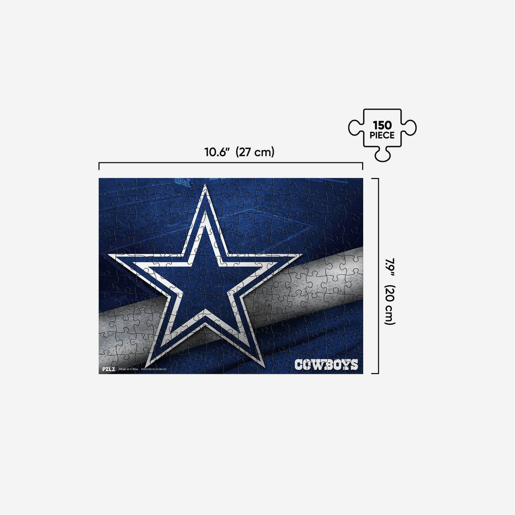 Dallas Cowboys Team Logo 150 Piece Jigsaw Puzzle PZLZ FOCO