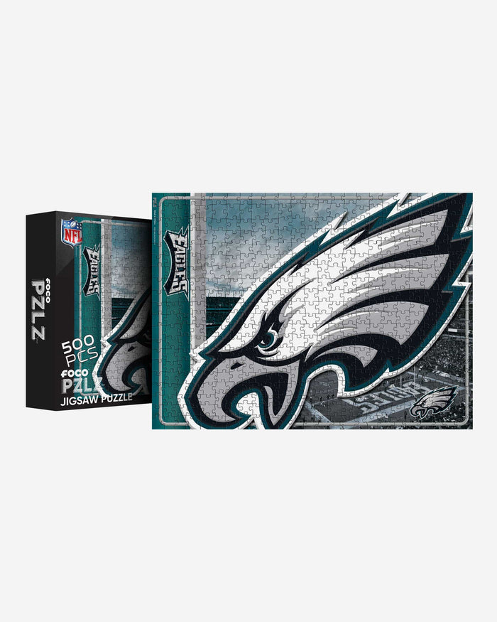 Philadelphia Eagles Big Logo 500 Piece Jigsaw Puzzle PZLZ FOCO - FOCO.com