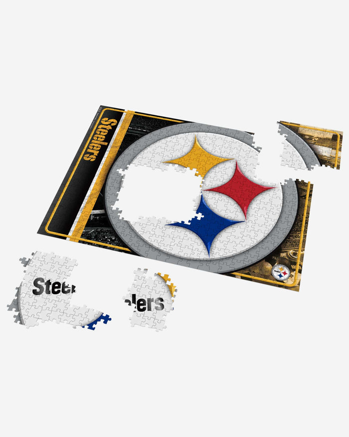 Pittsburgh Steelers Big Logo 500 Piece Jigsaw Puzzle PZLZ FOCO - FOCO.com