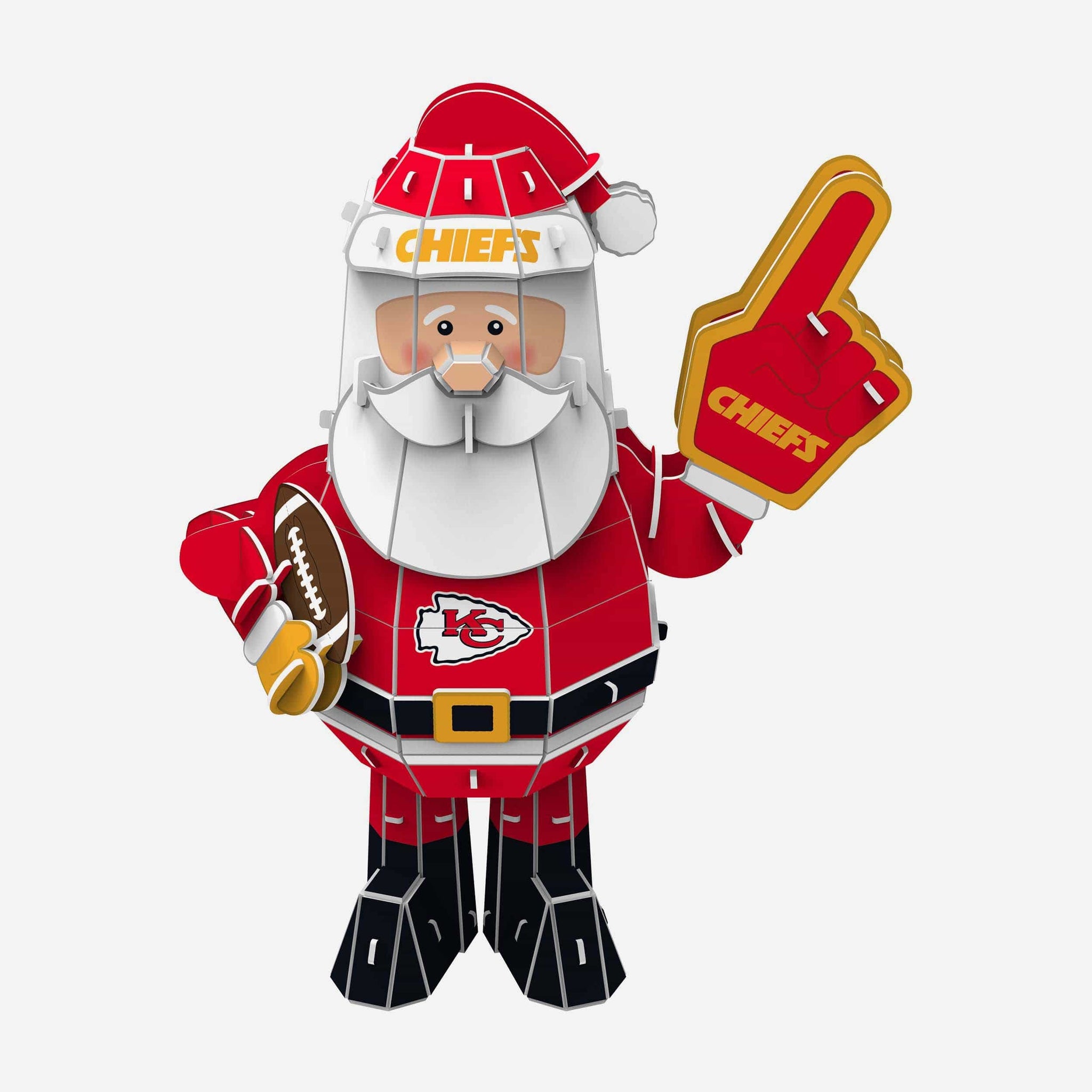 NFL Cleveland Browns Custom Name Text Santa Down The Chimney
