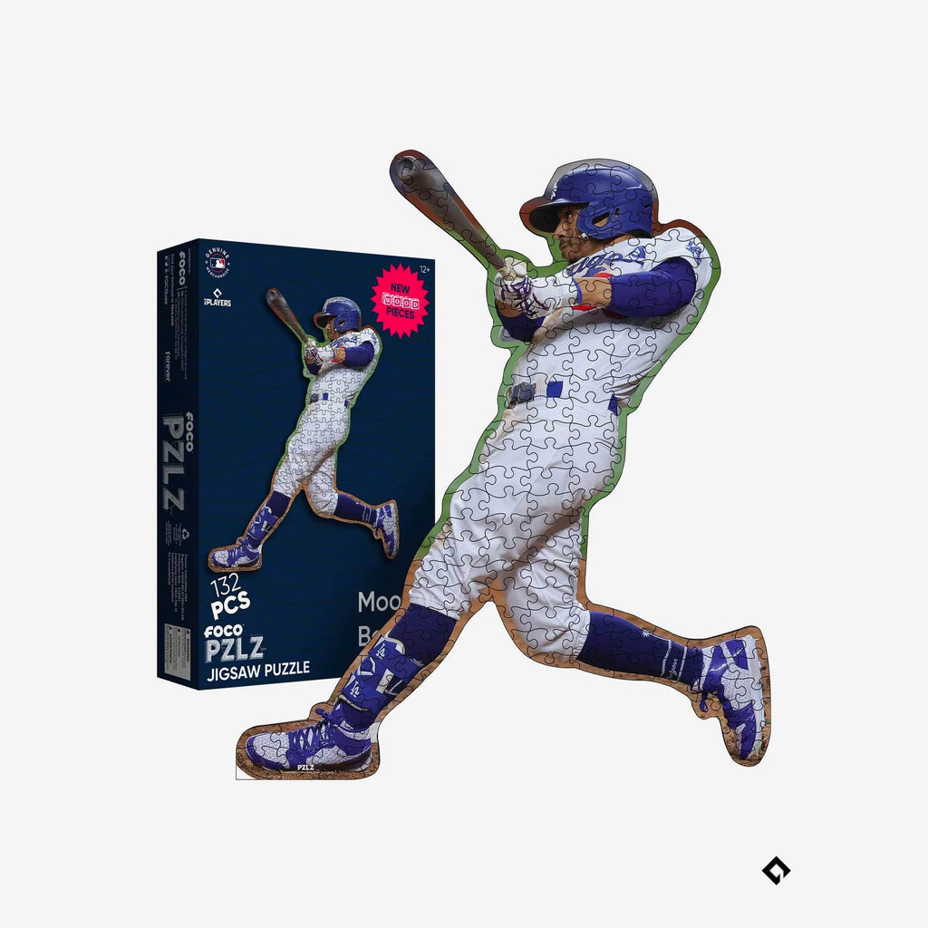 Mookie Betts Los Angeles Dodgers Wood Jigsaw Puzzle PZLZ FOCO - FOCO.com