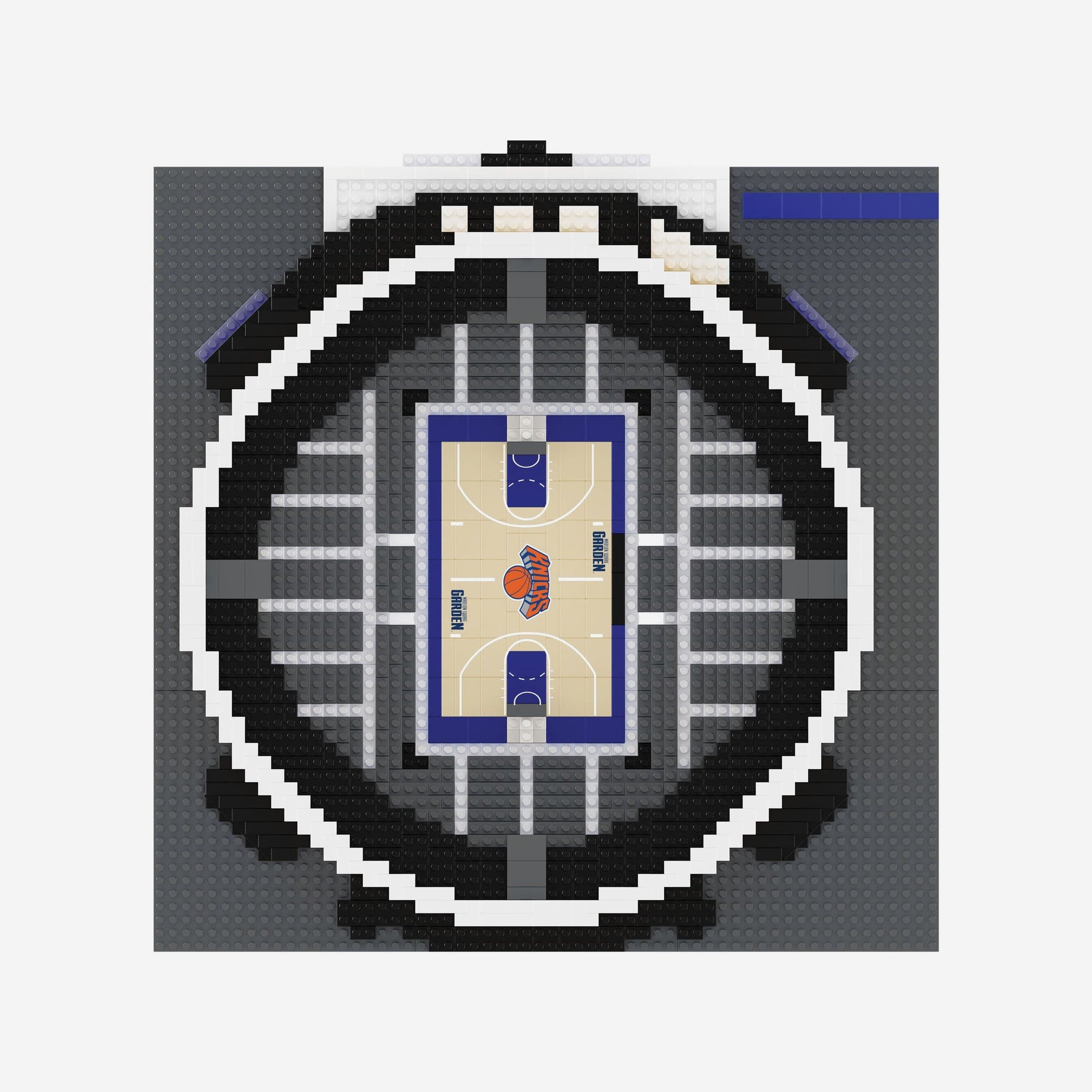 New York Knicks, New Knicks Logo on Center Court.