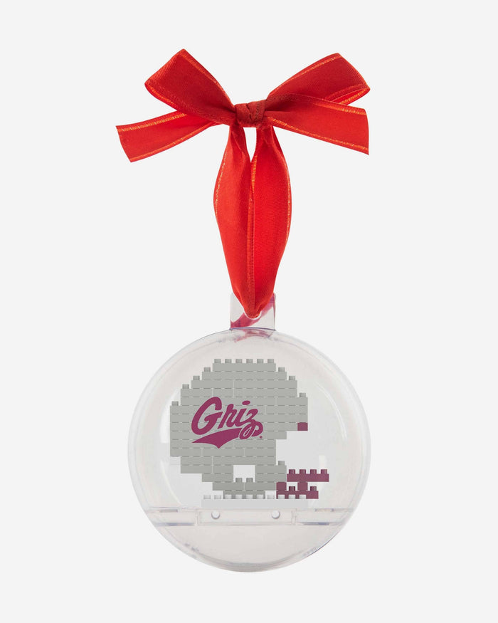 Montana Grizzlies BRXLZ Helmet Ball Ornament FOCO - FOCO.com