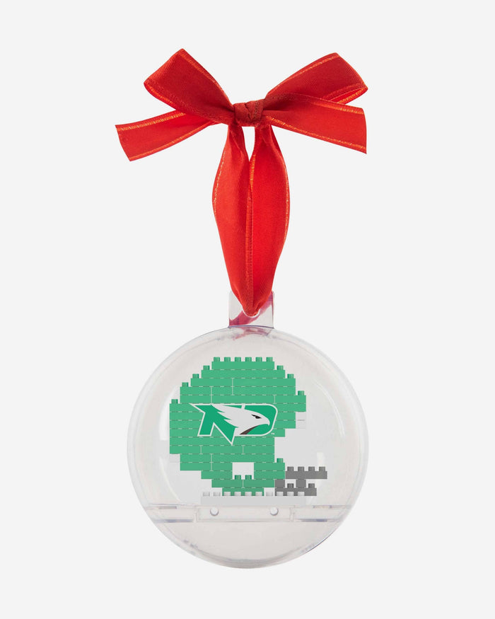 North Dakota Fighting Hawks BRXLZ Helmet Ball Ornament FOCO - FOCO.com