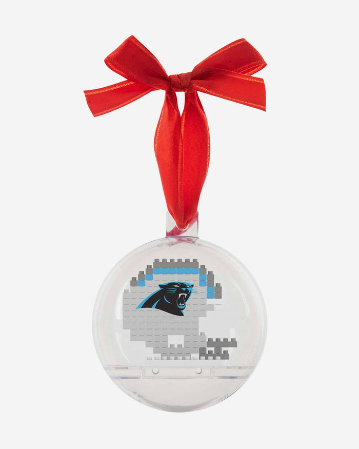 Carolina Panthers BRXLZ Helmet Ball Ornament FOCO - FOCO.com