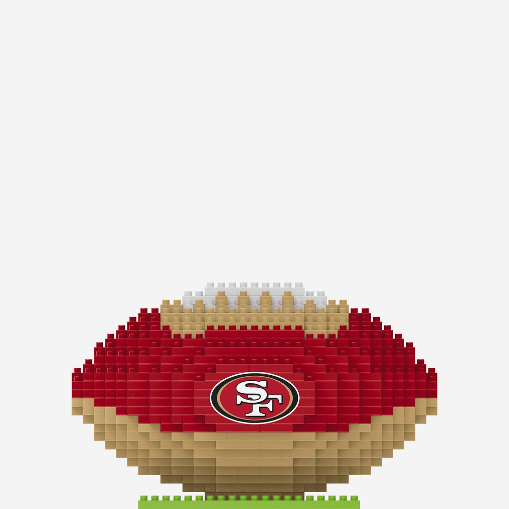 San Francisco 49ers BRXLZ Football FOCO