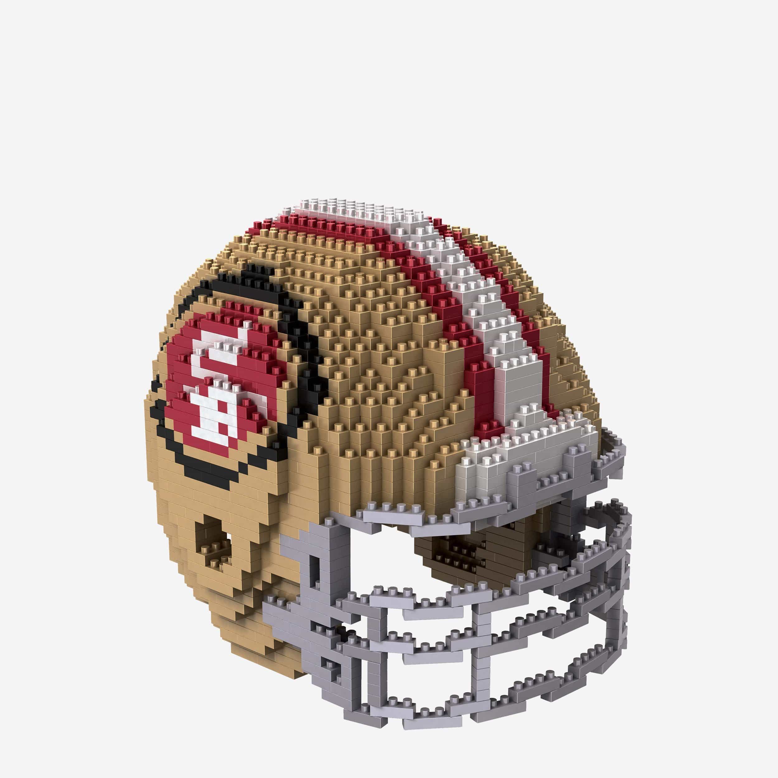 FOCO San Francisco 49ers 6 Helmet Bank