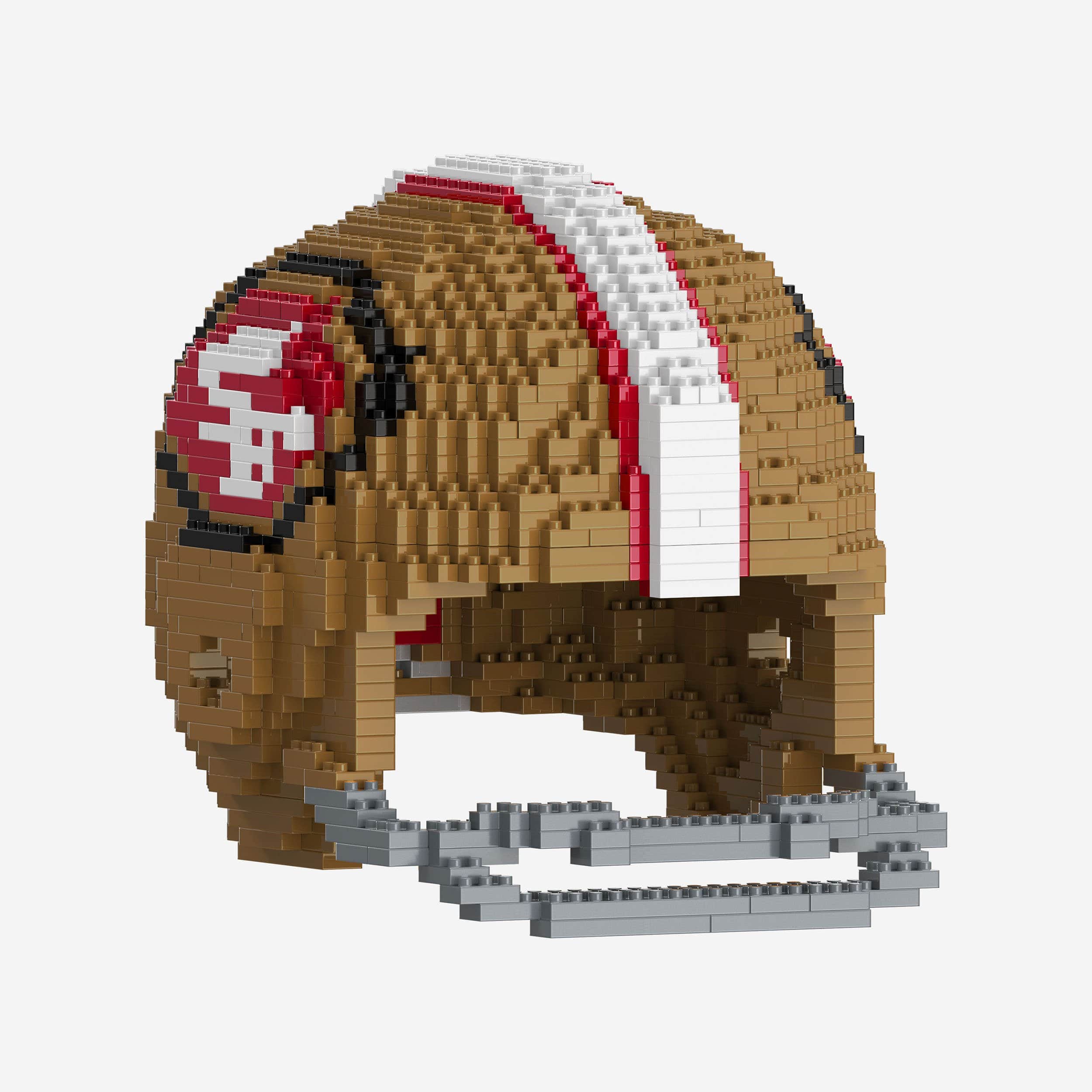 NFL San Francisco 49ers Helmet Shaped BRXLZ 3-D Puzzle 1378 Pieces – All  Sports-N-Jerseys