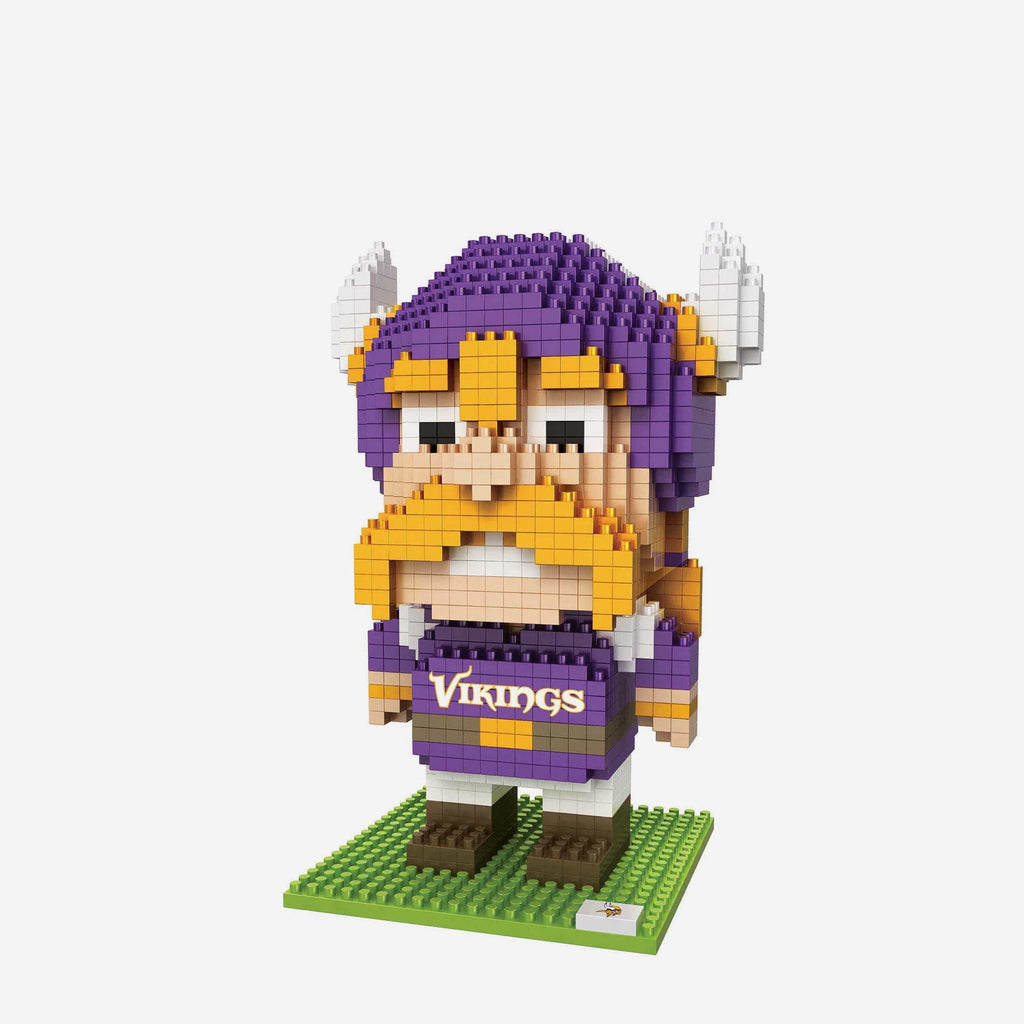 Viktor the Viking Minnesota Vikings BRXLZ Mascot FOCO - FOCO.com