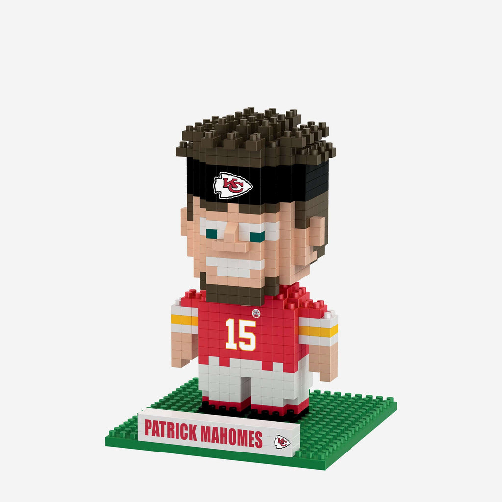 Patrick Mahomes Kansas City Chiefs BRXLZ Mini Player FOCO - FOCO.com