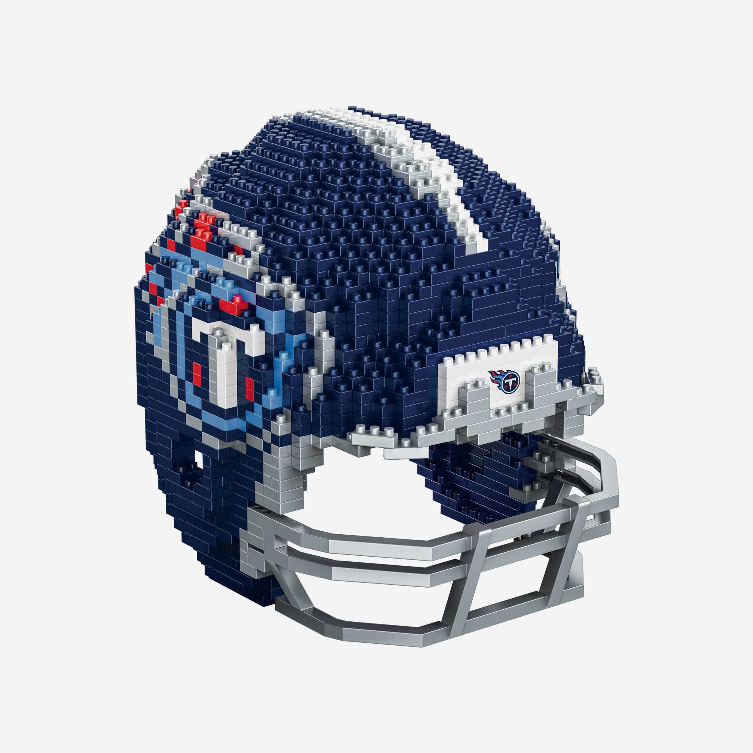 Tennessee Titans CUSTOM Matte White - White & Pink Mini Football Helmet