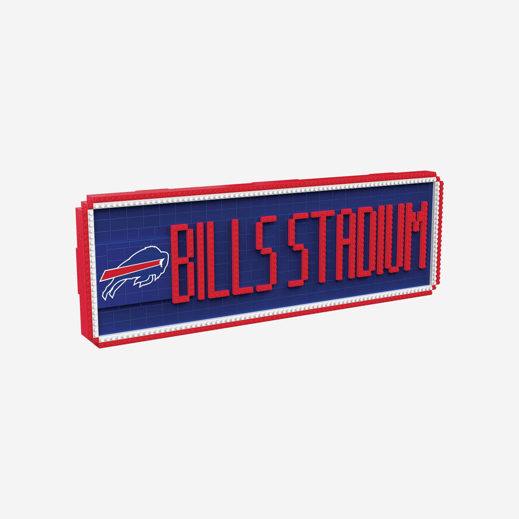 Buffalo Bills BRXLZ Stadium Street Sign FOCO - FOCO.com