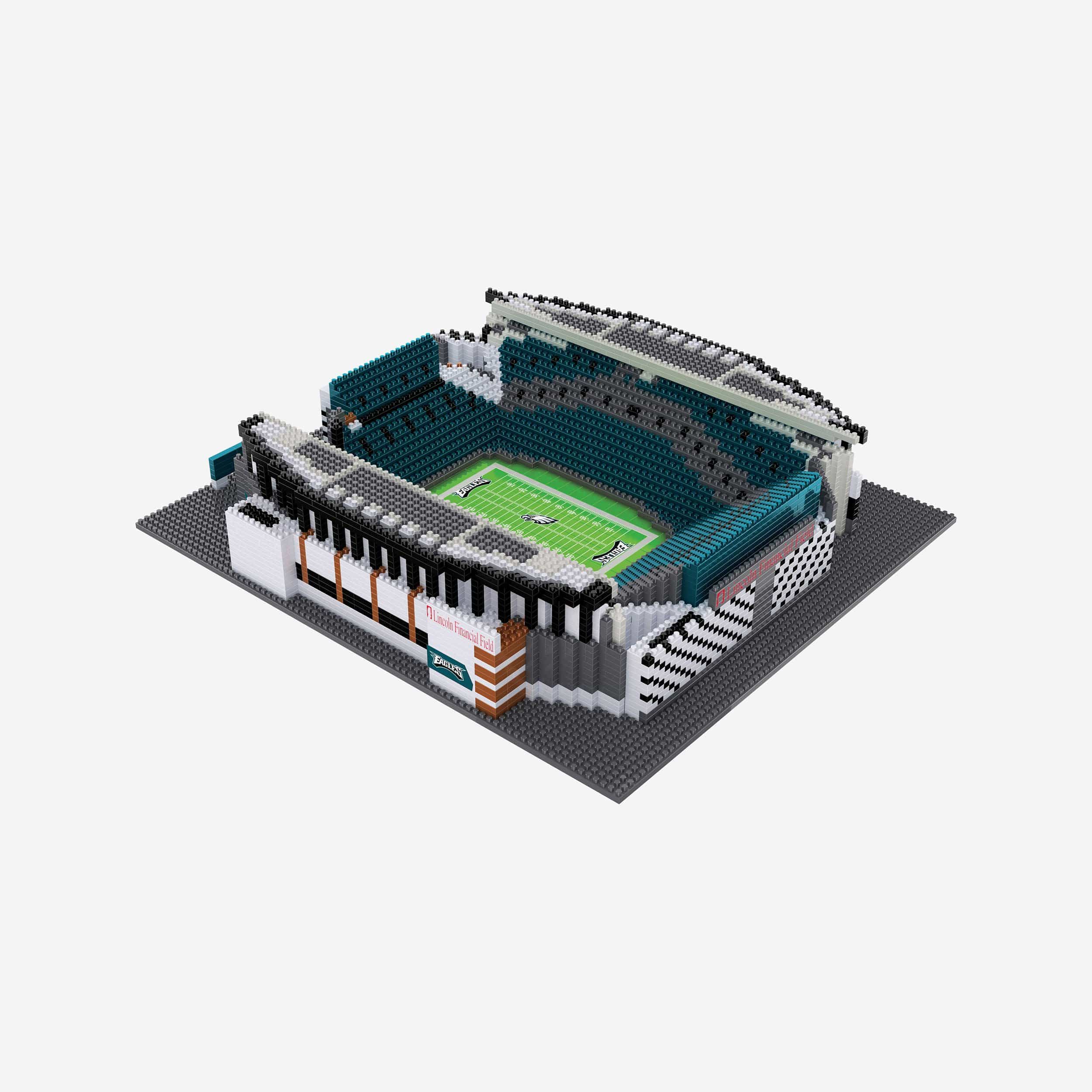 FOCO NFL 3D BRXLZ Stadium Building Block Set One size, Philadelphia Eagles