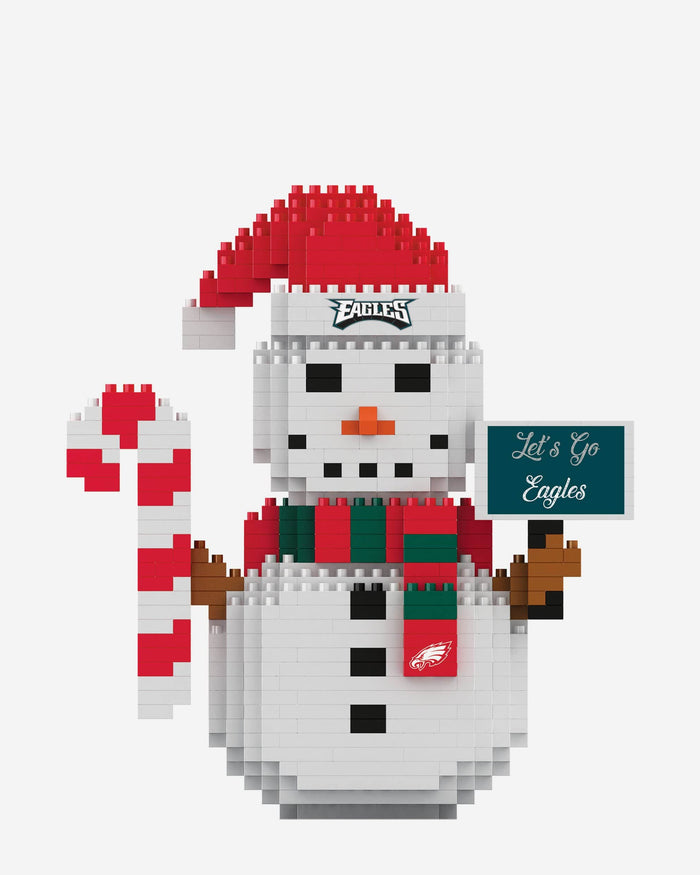 Philadelphia Eagles BRXLZ Snowman FOCO - FOCO.com