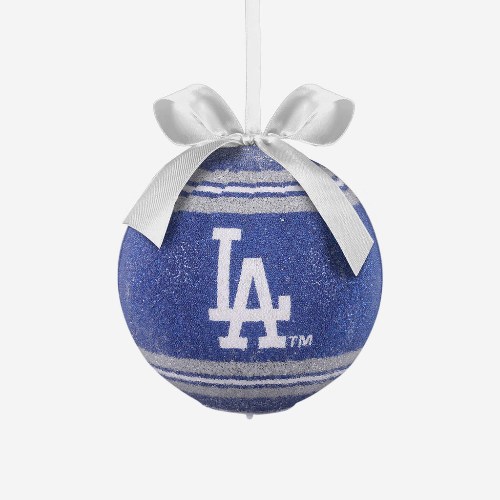 Los Angeles Dodgers LED Shatterproof Ball Ornament FOCO - FOCO.com