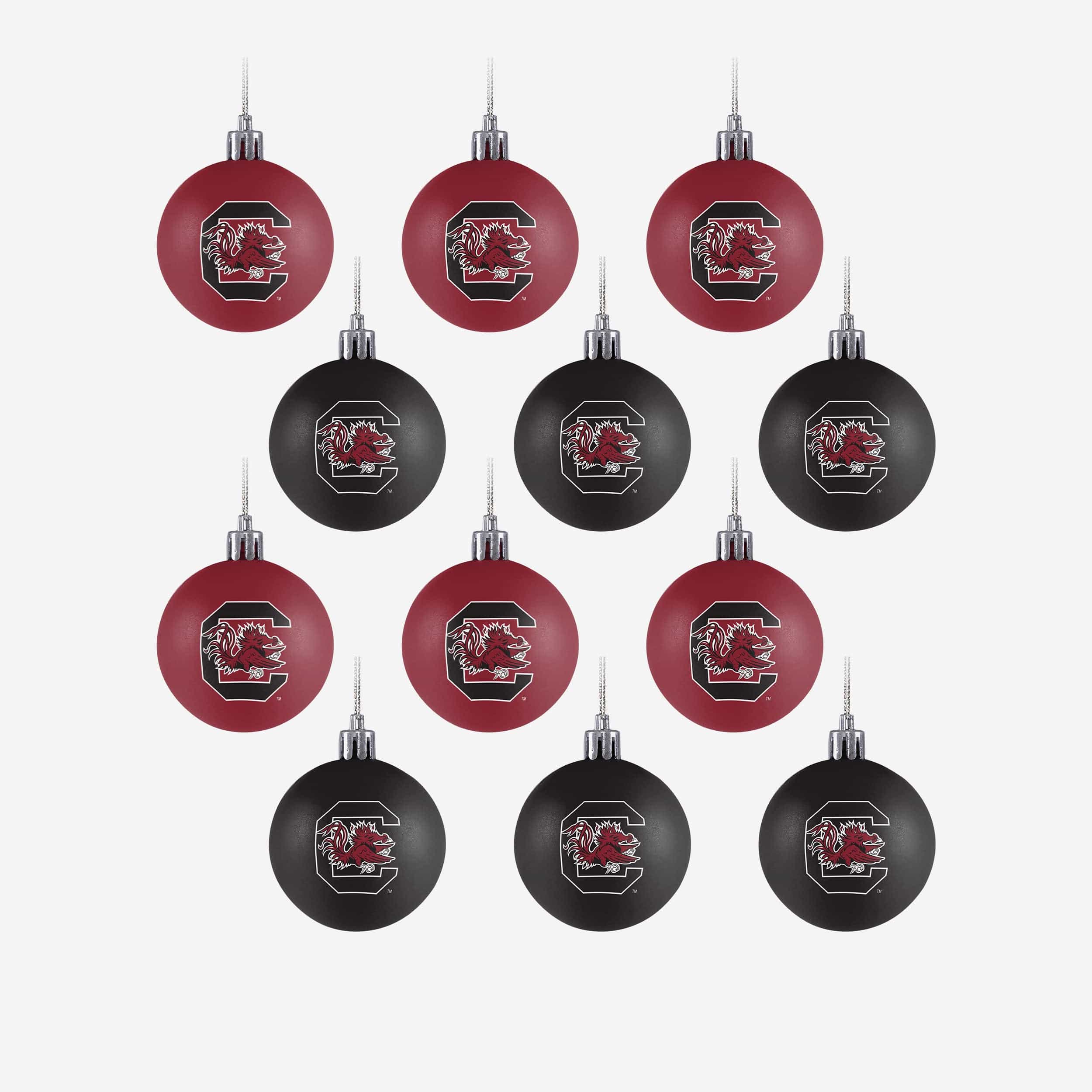 Cleveland Browns 12 Pack Ball Ornament Set