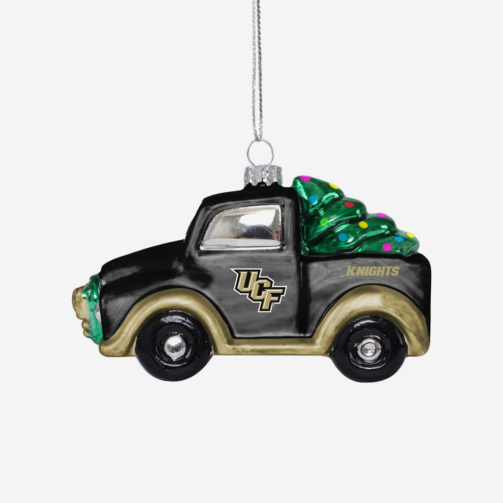 UCF Knights Blown Glass Truck Ornament FOCO - FOCO.com