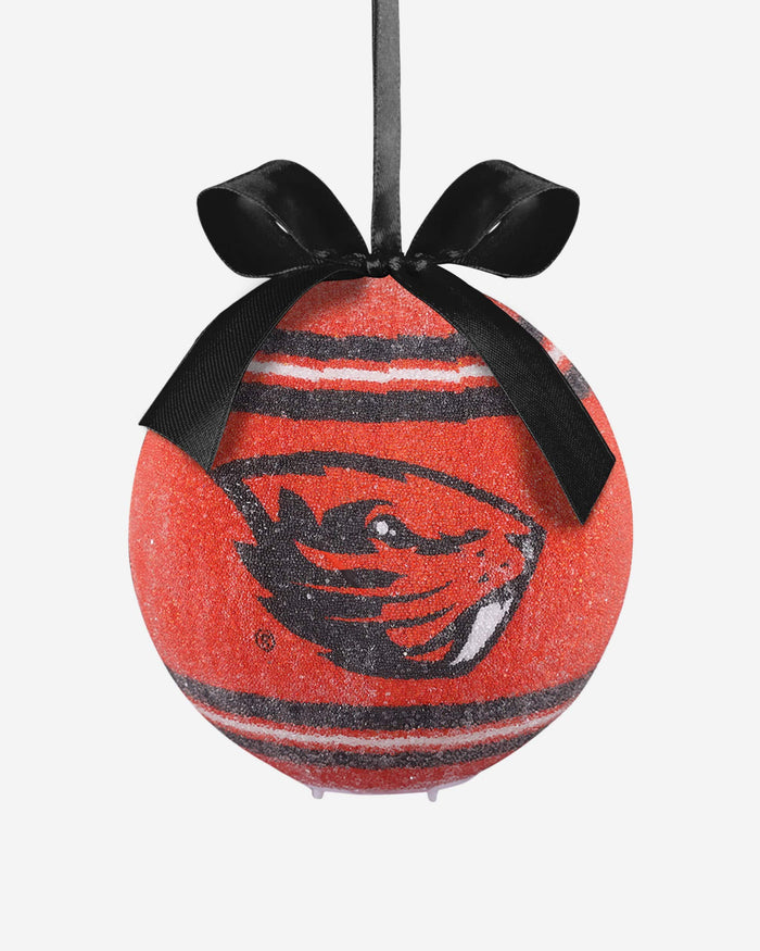 Oregon State Beavers LED Shatterproof Ball Ornament FOCO - FOCO.com