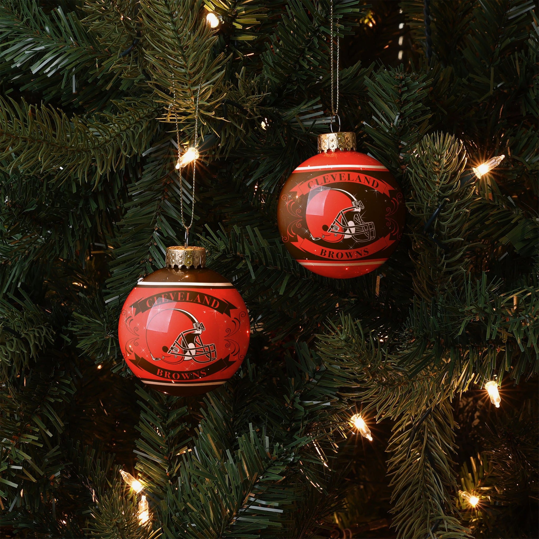 Cleveland Browns Christmas Ornaments at