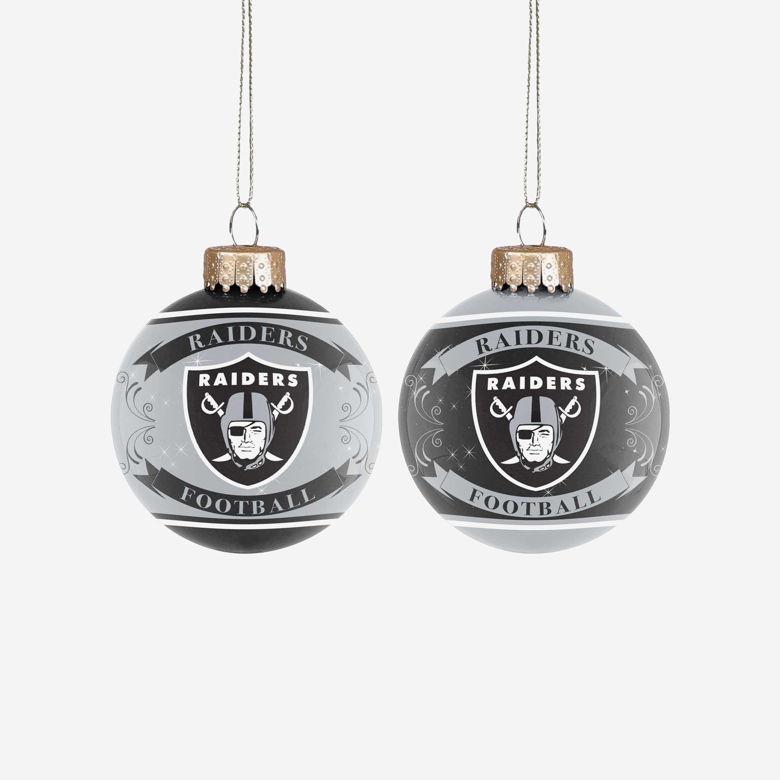 Golden Knights or Raiders 4 Inch Christmas Ornament 