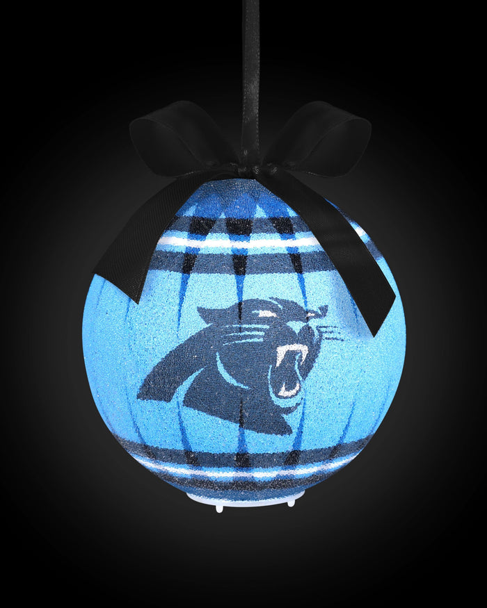 Carolina Panthers LED Shatterproof Ball Ornament FOCO - FOCO.com