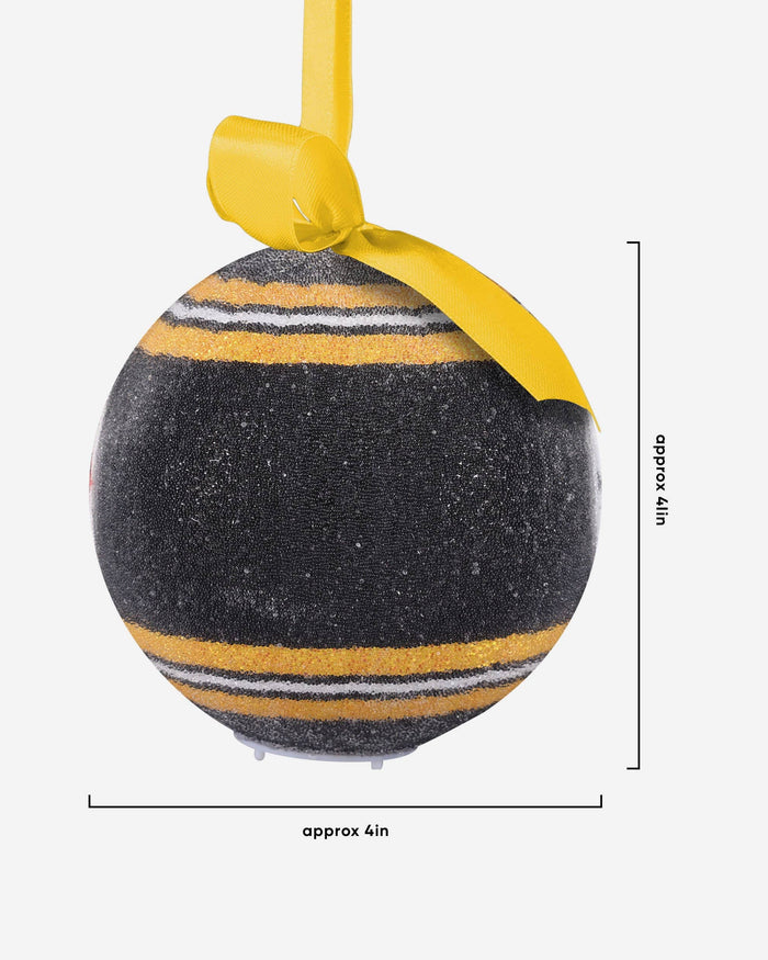 Pittsburgh Steelers LED Shatterproof Ball Ornament FOCO - FOCO.com