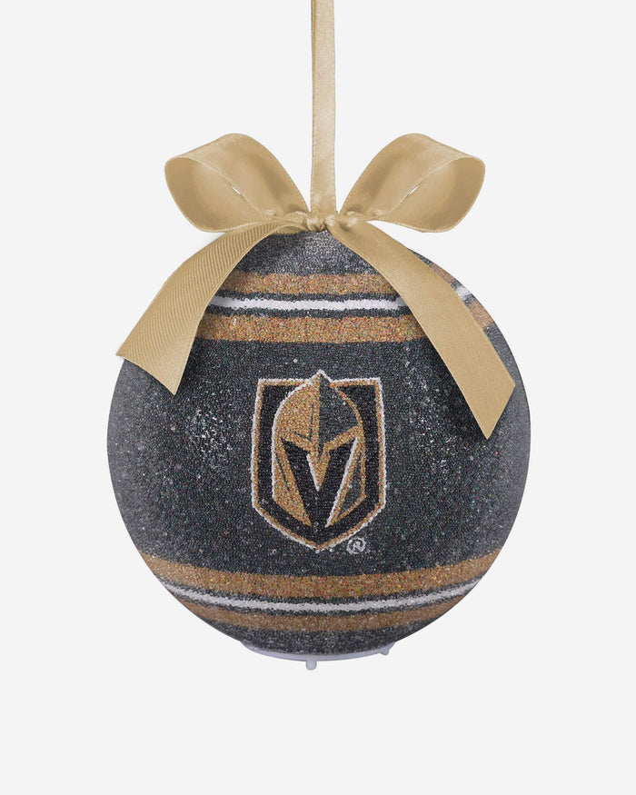 Vegas Golden Knights LED Shatterproof Ball Ornament FOCO - FOCO.com