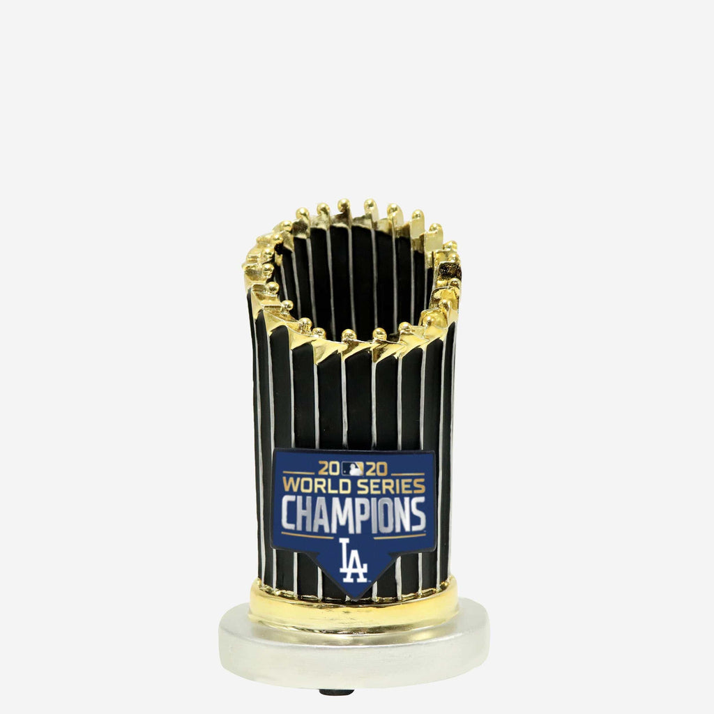 Los Angeles Dodgers 2020 World Series Champions Trophy Paperweight FOCO - FOCO.com