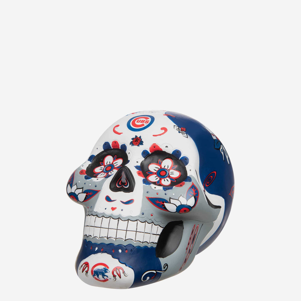 Chicago Cubs Day Of The Dead Skull Figurine FOCO - FOCO.com