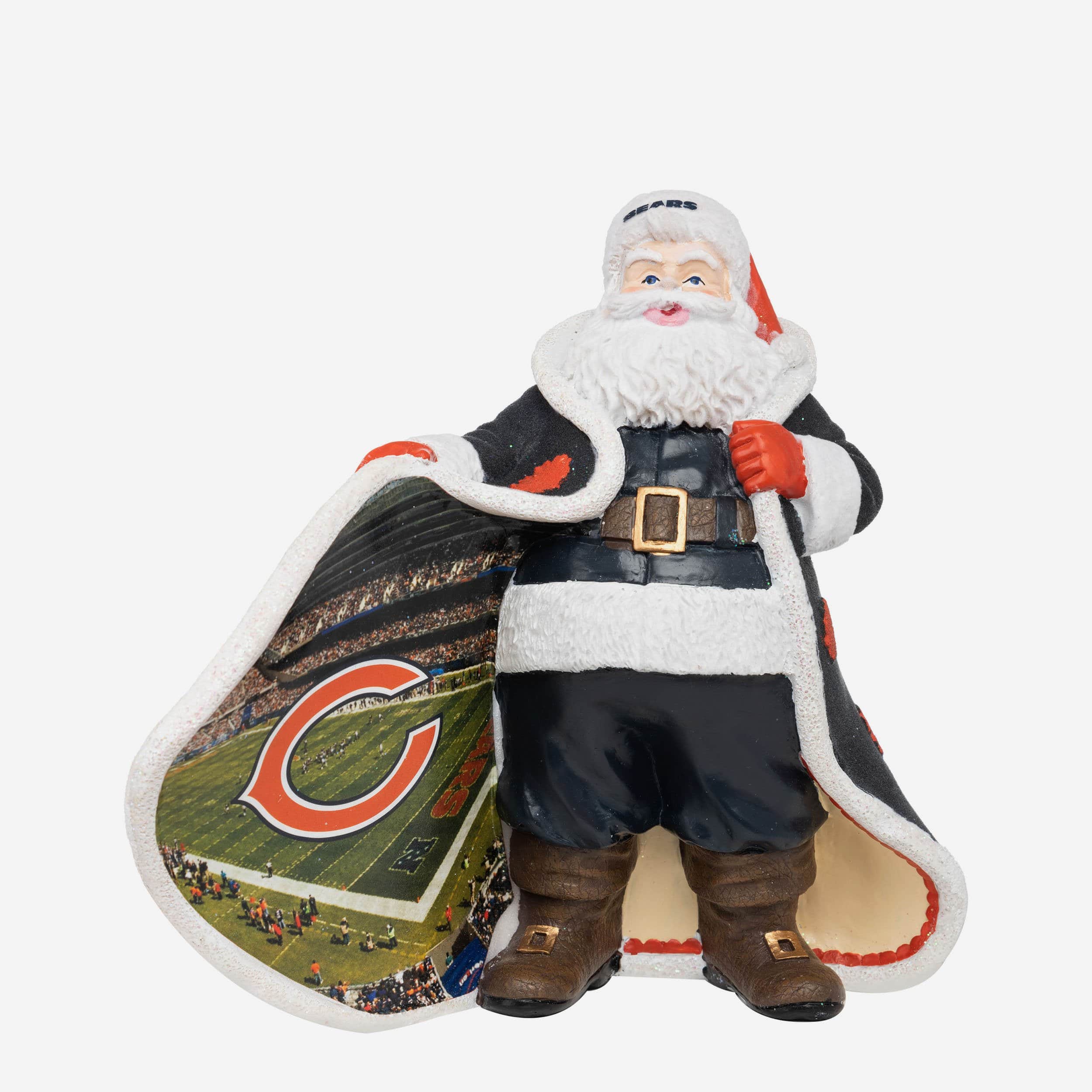 CHICAGO BEARS SANTA HAT CHRISTMAS HOLIDAY TEAM LOGO PLUSH STOCKING CAP ~  FOCO!