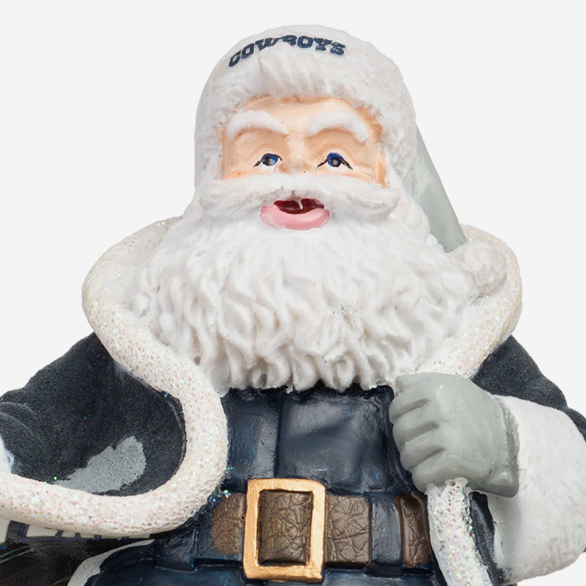 Dallas Cowboys Santa Belt Ornament