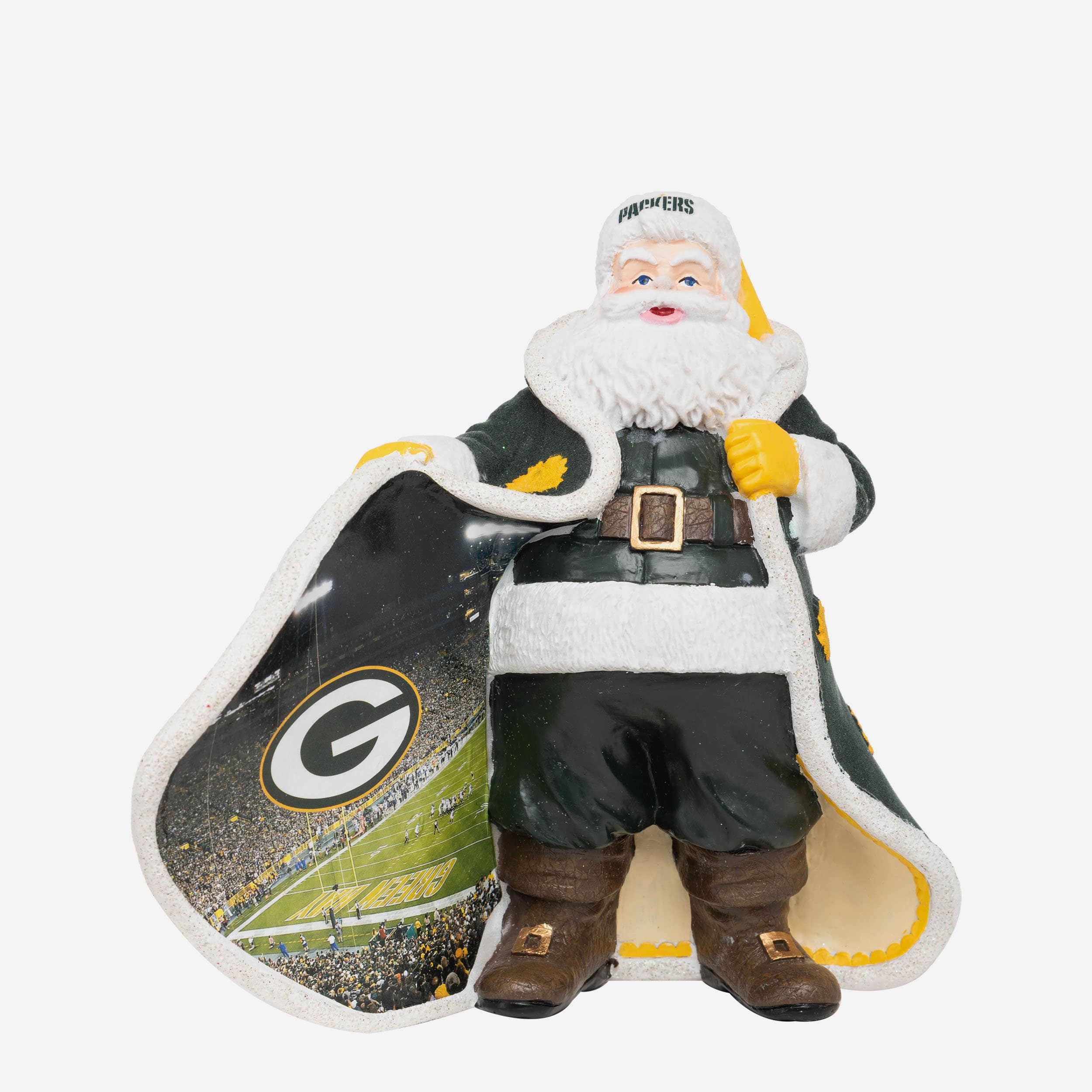 : FOCO NFL Green Bay Packers Plush Holiday Santa Hat