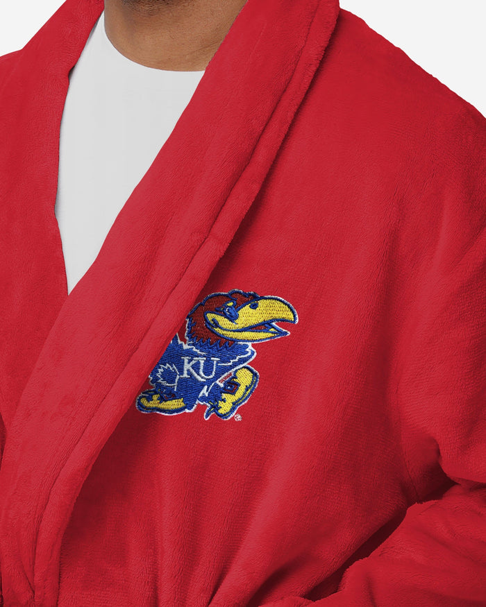 Kansas Jayhawks Lazy Day Team Robe FOCO - FOCO.com