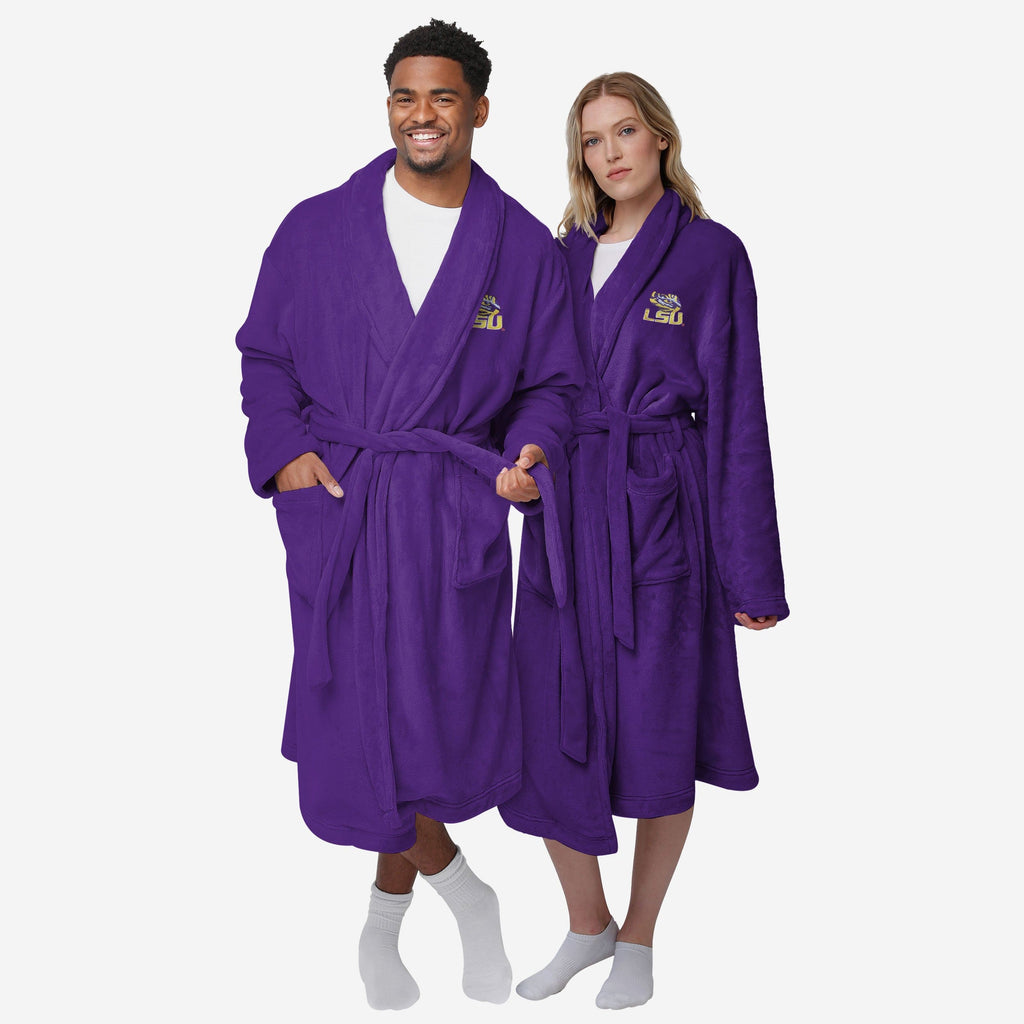 LSU Tigers Lazy Day Team Robe FOCO - FOCO.com