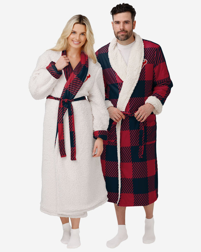 Houston Texans Lounge Life Reversible Robe FOCO S/M - FOCO.com